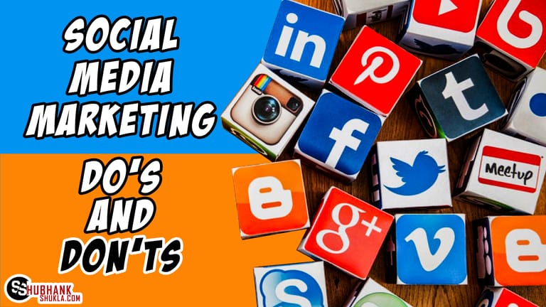social media marketing do's and don'ts
