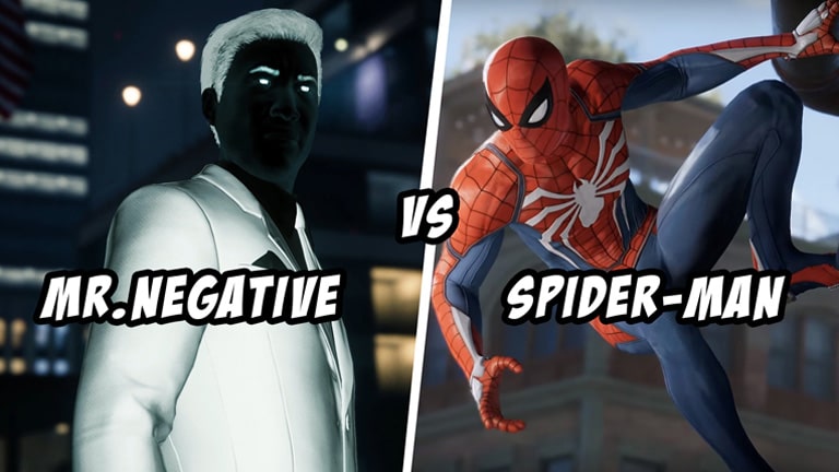 Mr.Negative vs Spider-Man - marvel's Spider-Man Boss Fight