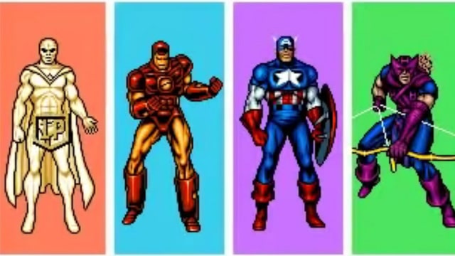 Captain America and the Avengers arcade (1991)