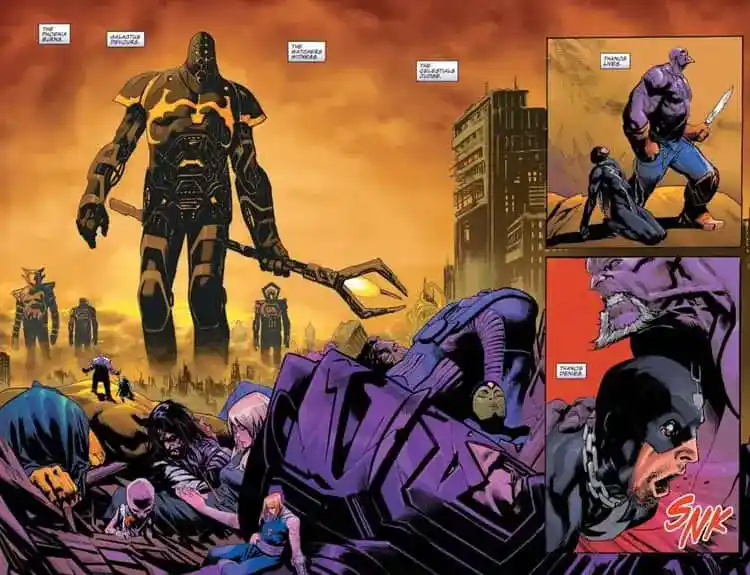 Black Bolt as Thanos Weapon