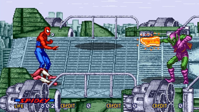 Spider-Man The Video Game arcade (1991)