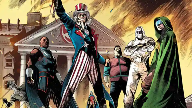 The Freedom Fighters DC Superhero Team