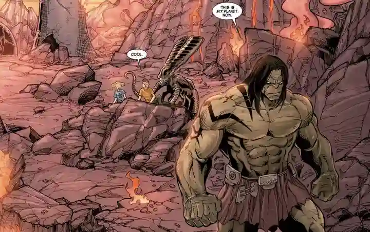 Skaar (Son of Hulk) Dark Avengers Member